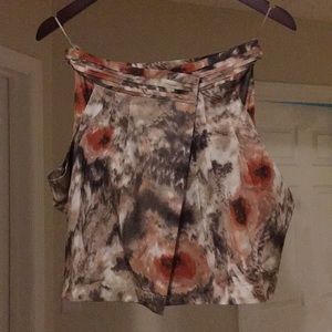 Multicolor skirt with pockets